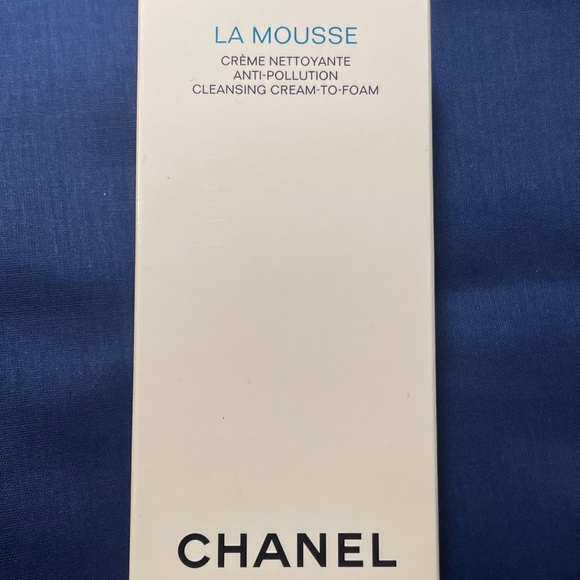 Chanel LA MOUSSE Anti pollution cleansing cream to foam 5 Fl. Oz